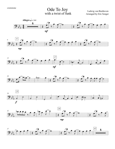 Ode To Joy (Brass Band Style) (arr. Eric Songer)