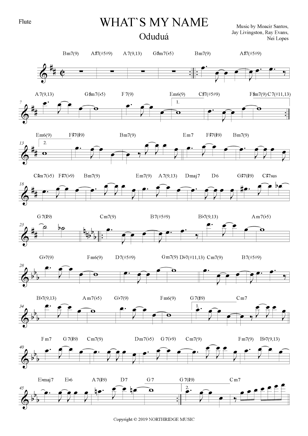 What's My Name (arr. The Sheet Music Library)