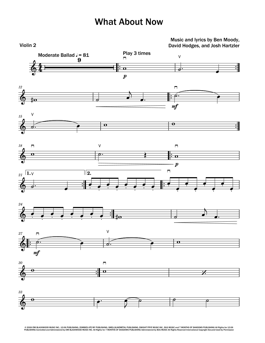 What About Now (arr. David Lartey)