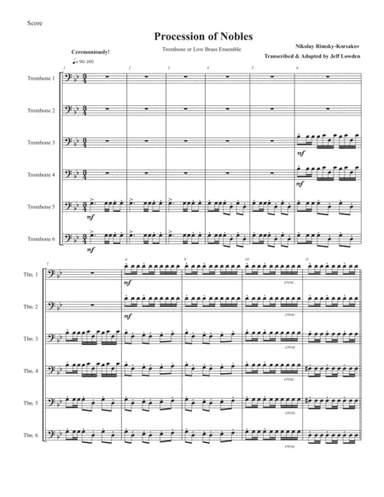 Procession of Nobles (arr. Jeff Lowden)