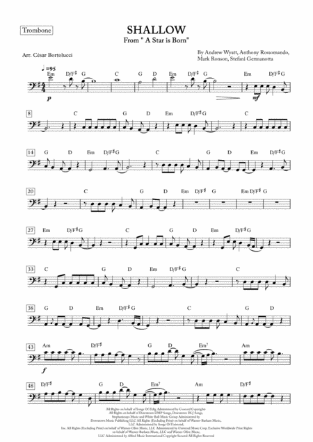 Shallow (arr. ACT Bortolucci)