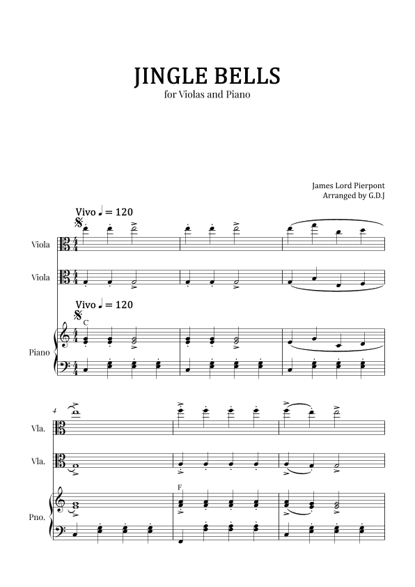Jingle Bells (arr. GDJ)