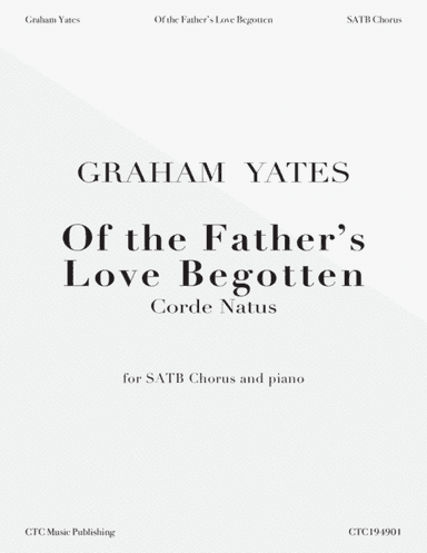 Of the Father's Love Begotten (Corde Natus)