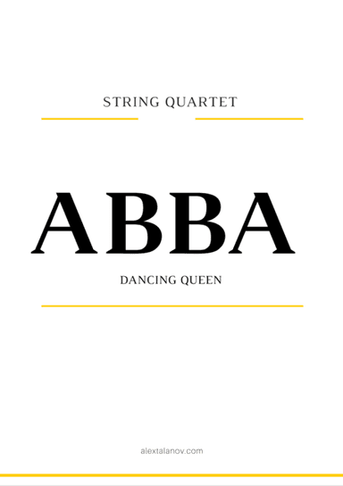 Dancing Queen (arr. Alex Talanov)