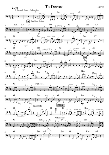 Te Devoro (arr. Gustavo Ga)