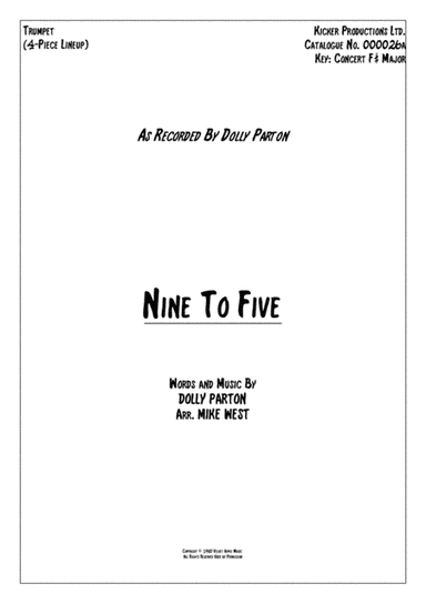 Nine To Five (arr. Mike West)