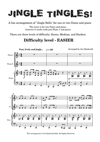 Jingle Tingles! (arr. Jon Raybould)