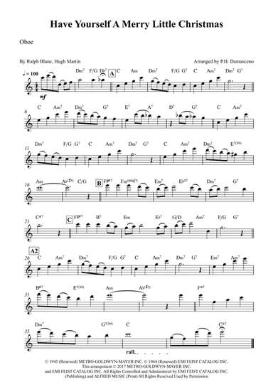 Have Yourself A Merry Little Christmas (arr. P.H. Damasceno)