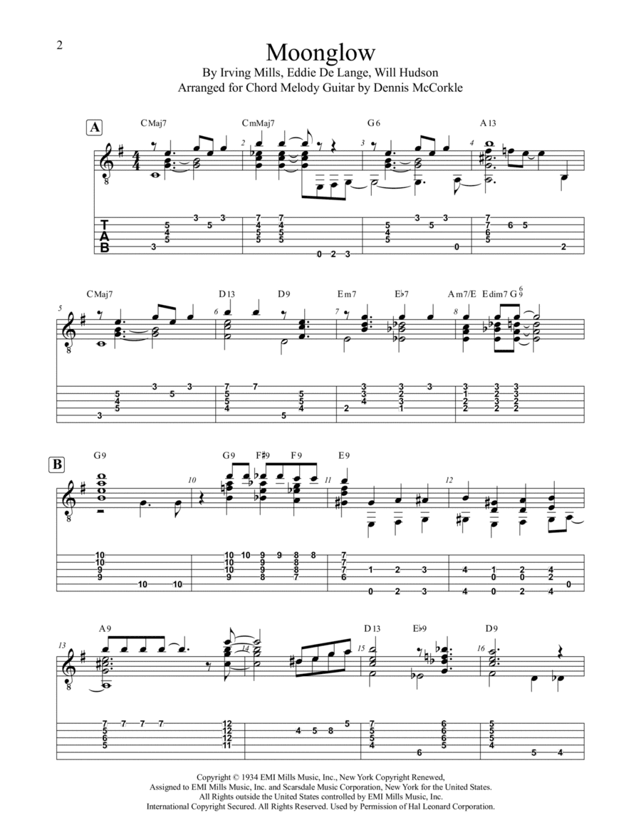 Moonglow (arr. Dennis McCorkle)