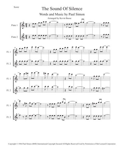 The Sound Of Silence (arr. Kevin Busse)