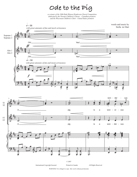 Ode To The Pig