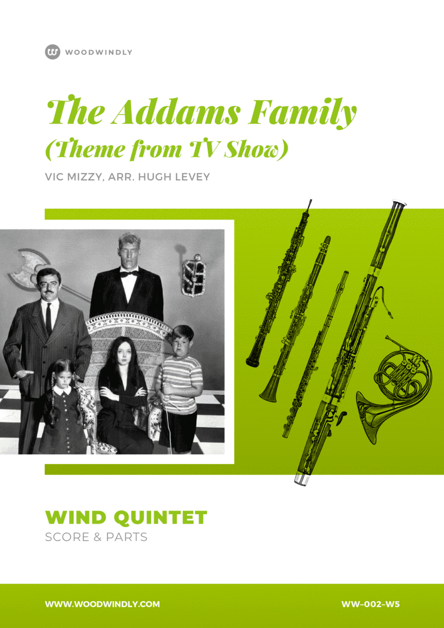 Addams Family Theme (arr. Hugh Levey)