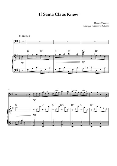 If Santa Claus Knew (arr. Kaiserin Rebecca)