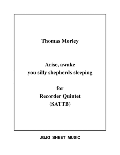 Arise, Awake for Recorder Quintet (arr. James Grush)