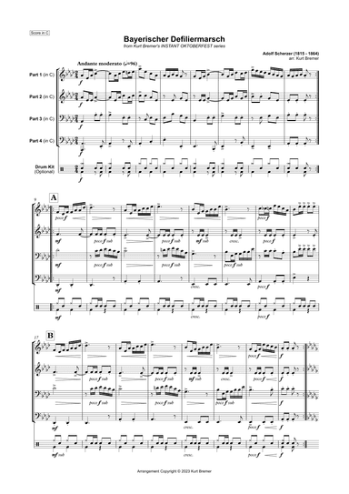 Bayerischer Defiliermarsch (arr. Kurt Bremer)
