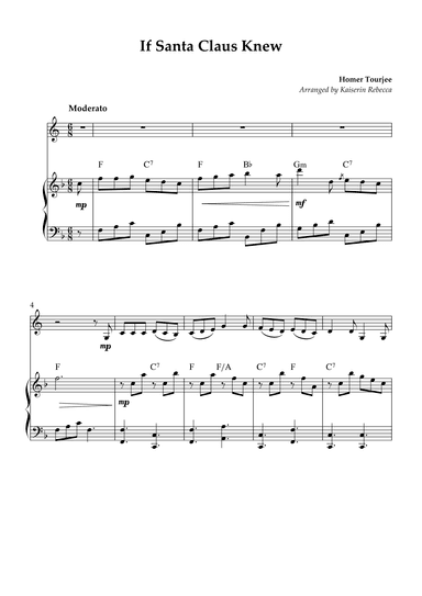 If Santa Claus Knew (arr. Kaiserin Rebecca)
