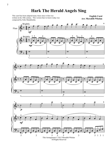 Christmas Duets for Flute & Piano:  Hark The Herald Angels Sing (arr. Meredith Whelan)