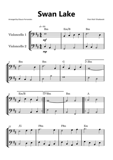 Swan Lake (arr. Glauco Fernandes)