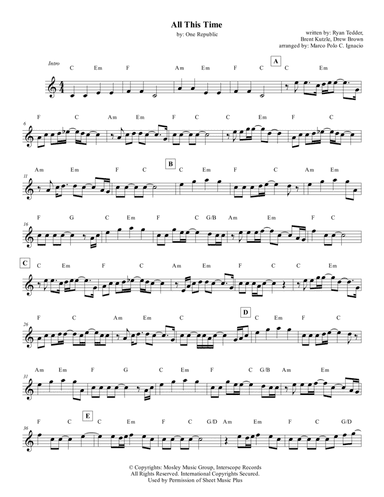 A.i. (feat. Peter Gabriel) (arr. Marco Polo C. Ignacio)