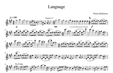 Language (arr. Julia Mills)