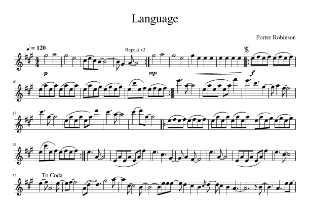 Language (arr. Julia Mills)