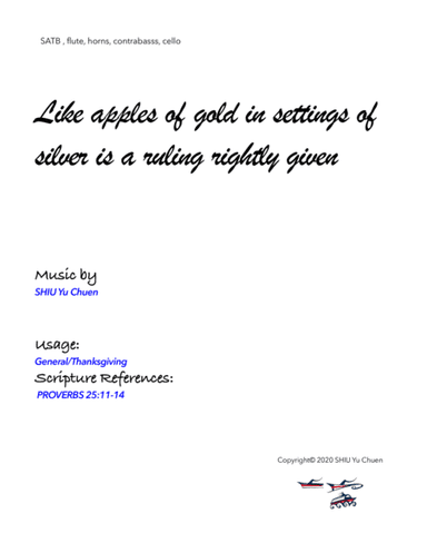Like apples of gold in settings of silver is a ruling rightly given
