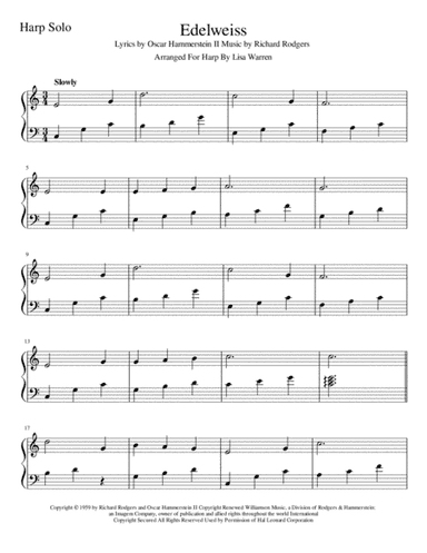 Edelweiss (arr. Lisa Warren)
