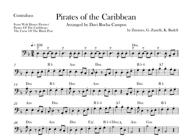 Pirates Of The Caribbean (arr. Davi Rocha Campos)