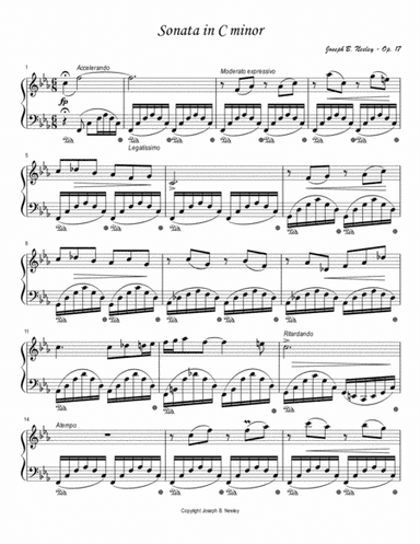 Sonata in C minor