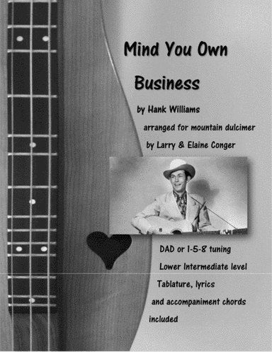 Mind Your Own Business (arr. Elaine & Larry Conger)