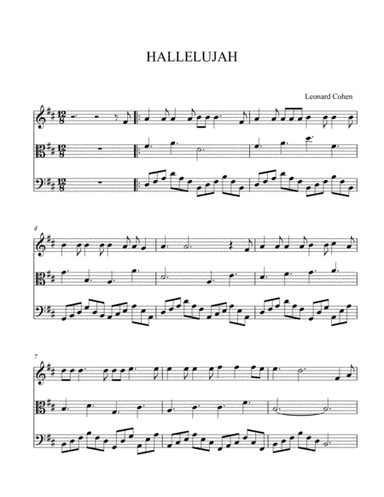 Hallelujah (arr. mcbleke)