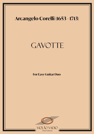 Gavotte (Easy guitar duo) (arr. André Alberto Santos)