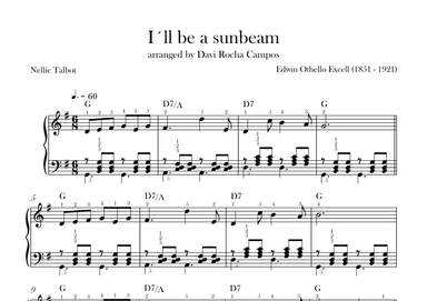 I'll be a sunbeam (arr. Davi Rocha Campos)