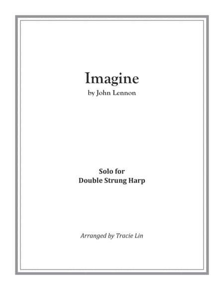 Imagine (arr. Tracie Lin)