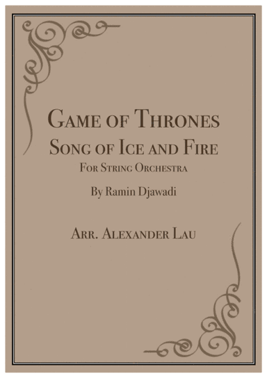 Game Of Thrones (arr. Alexander Lau)