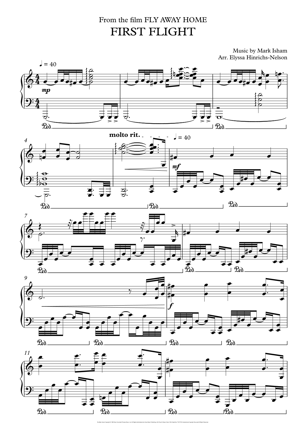 Take Off (arr. Elyssa Hinrichs-Nelson)