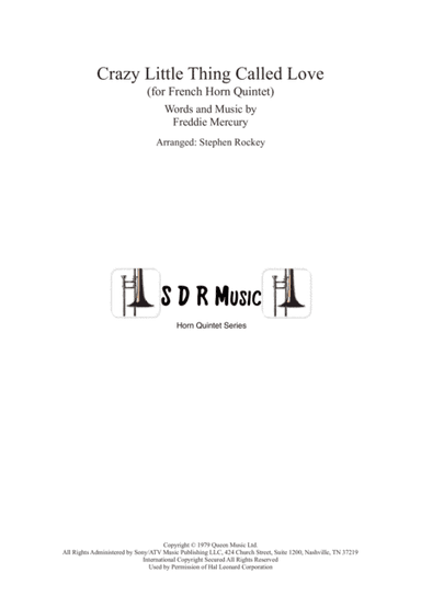 Crazy Little Thing Called Love (arr. Stephen Rockey)