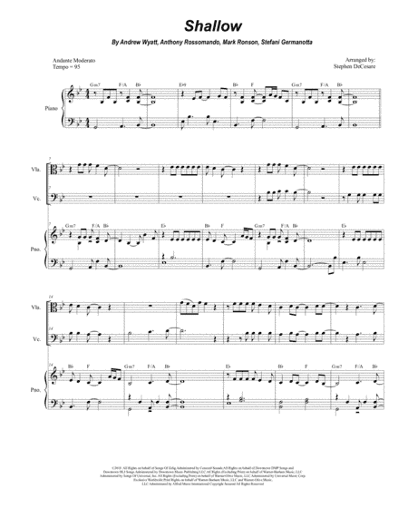 Shallow (arr. Stephen DeCesare)