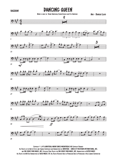 Dancing Queen (arr. Darren Lloyd)