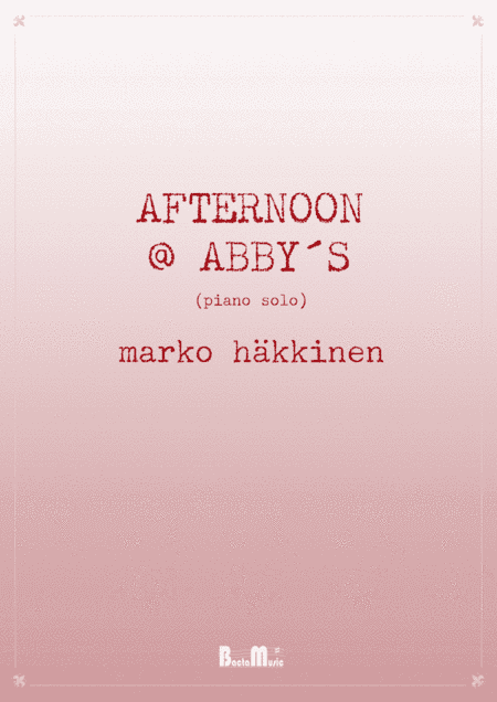 Afternoon @ Abby´s