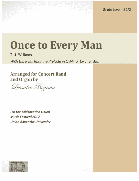Once to Every Man (arr. Leandro Bizama)