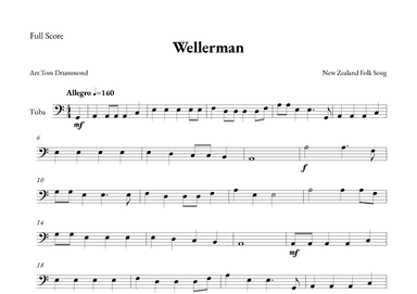 Wellerman (arr. Tom Drummond)