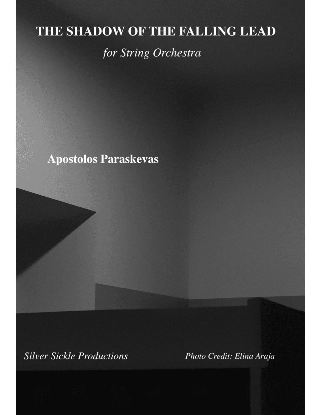 The Shadow of the Falling Lead - Score Only