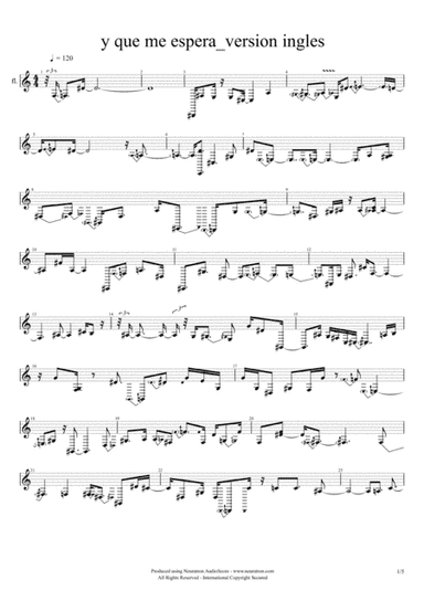 y que me espera_version ingles