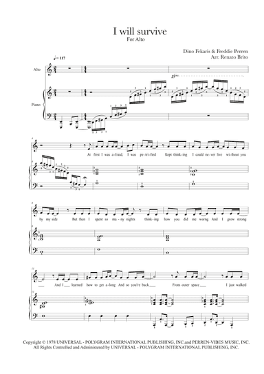 I Will Survive (arr. Renato Brito)