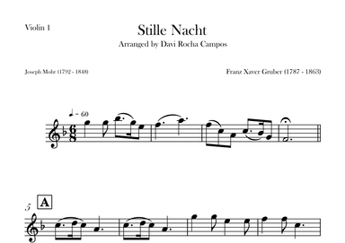 Stille Nacht (arr. Davi Rocha Campos)