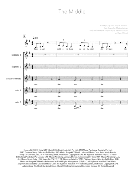 The Middle (arr. Bryan Sharpe)