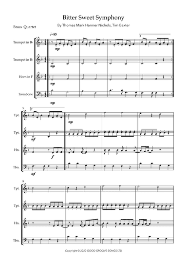 Bittersweet Symphony (arr. Matthew pyeon)