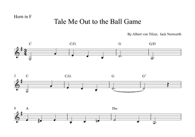 Take Me Out To The Ball Game (arr. Alex Nunes Rodrigues)