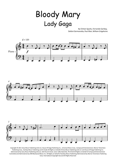 Bloody Mary (arr. Glauco Fernandes)